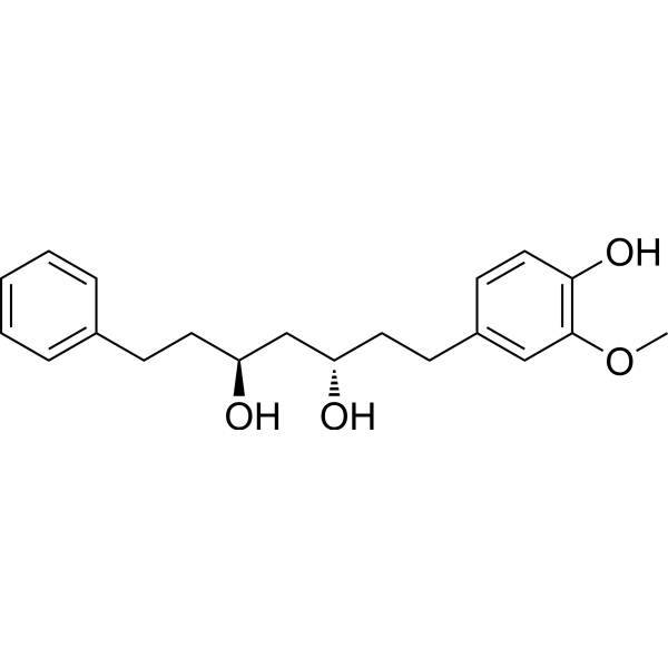 (3S,5S)-1-(4-Hydroxy-3-methoxyphenyl)-7-phenyl-3,5-heptanediol 1172102-24-7
